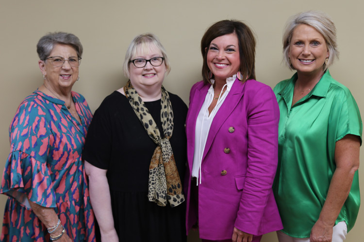 Chancery Clerk’s office – L to R is Wonda Cromeans, Pam Dines, Michelle Clouse, and Melissa Loden Chancery Clerk’s office – L to R is Wonda Cromeans, Pam Dines, Michelle Clouse, and Melissa Loden